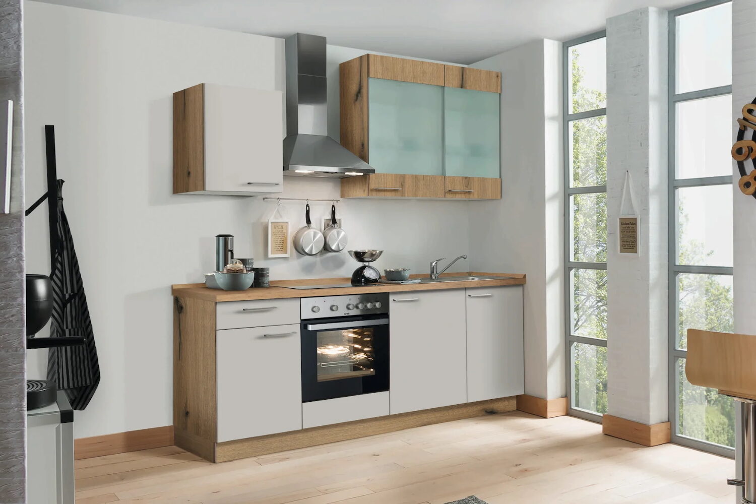 Express Klassische Küchenzeile  Magnolia