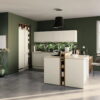 Express Moderne L-Küche Magnolia supermatt