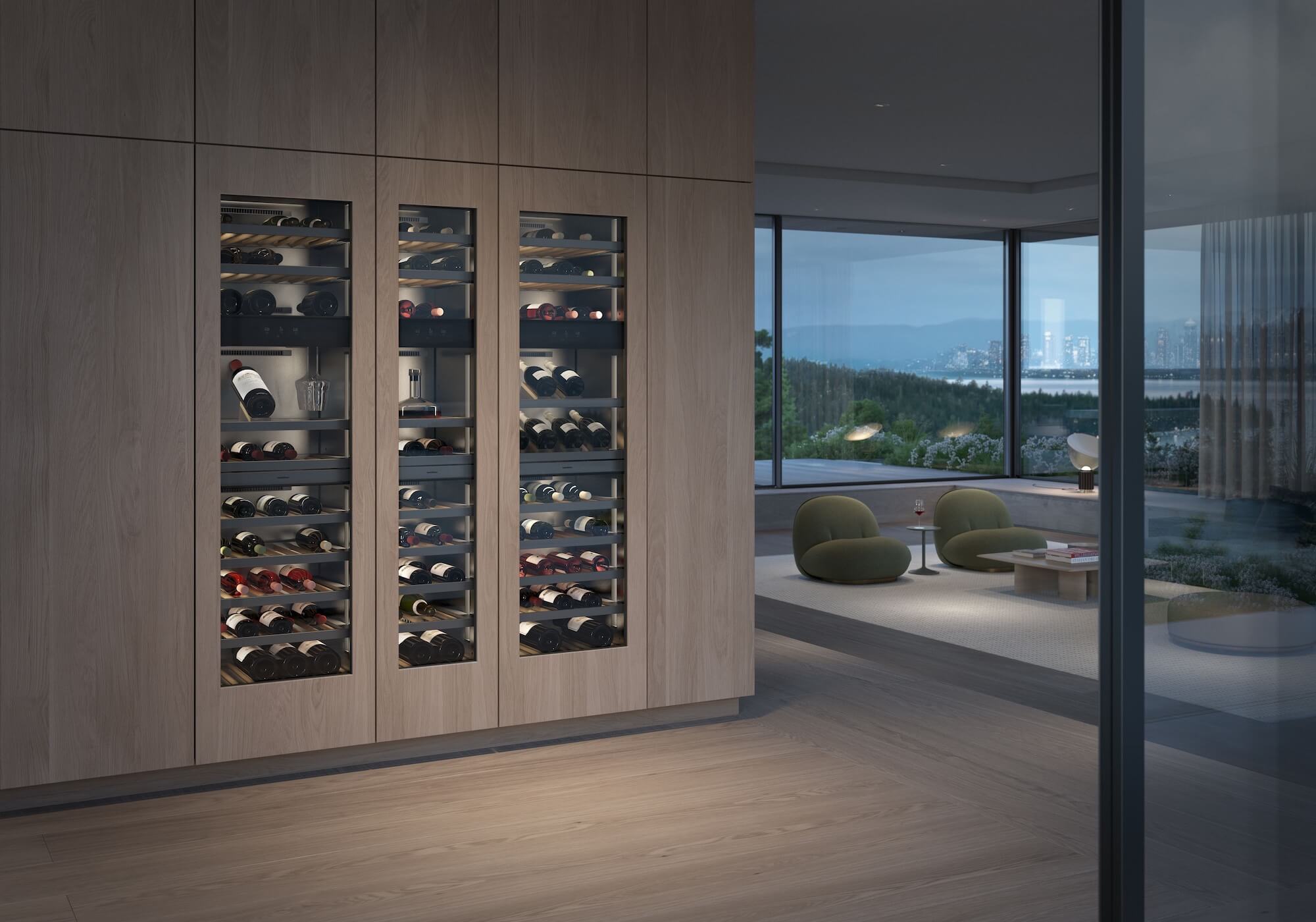 Gaggenau Serie Expressive Weinkühlschrank seitlich