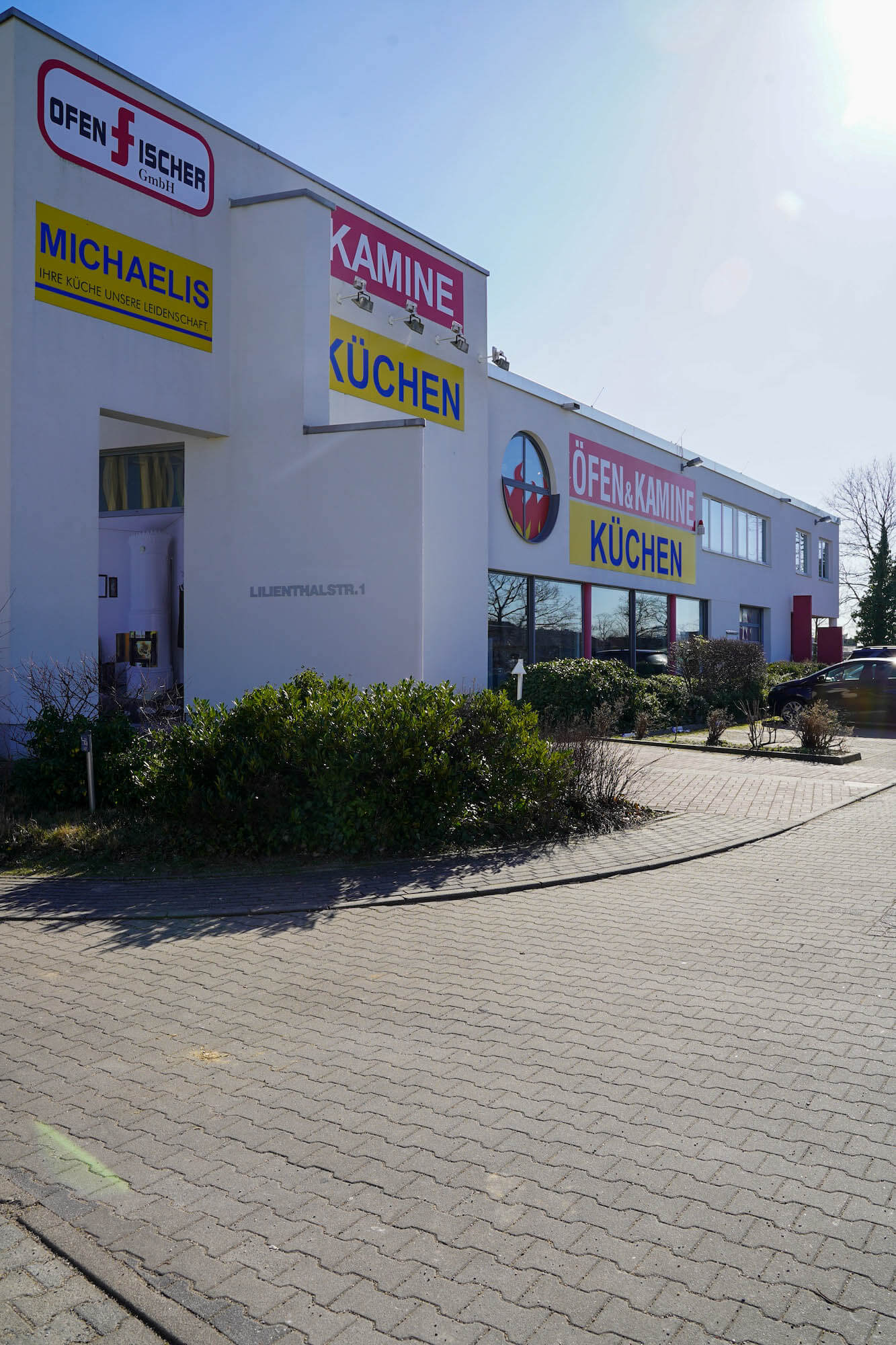 Küchenstudio Michaelis -Außenaufnahme seitlich