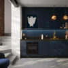 Rotpunkt Design Küchenzeile Midnight Blue