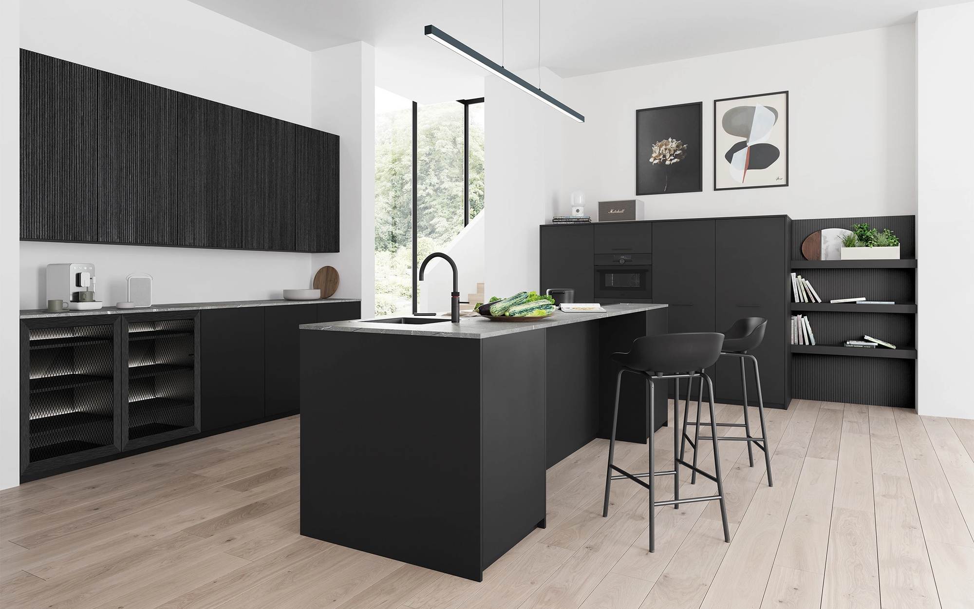 Rotpunkt_Design_Inselkueche_Memory_Ri_Black
