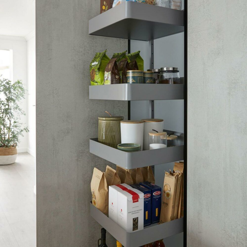 Schüller Design Inselküche Hochschrank